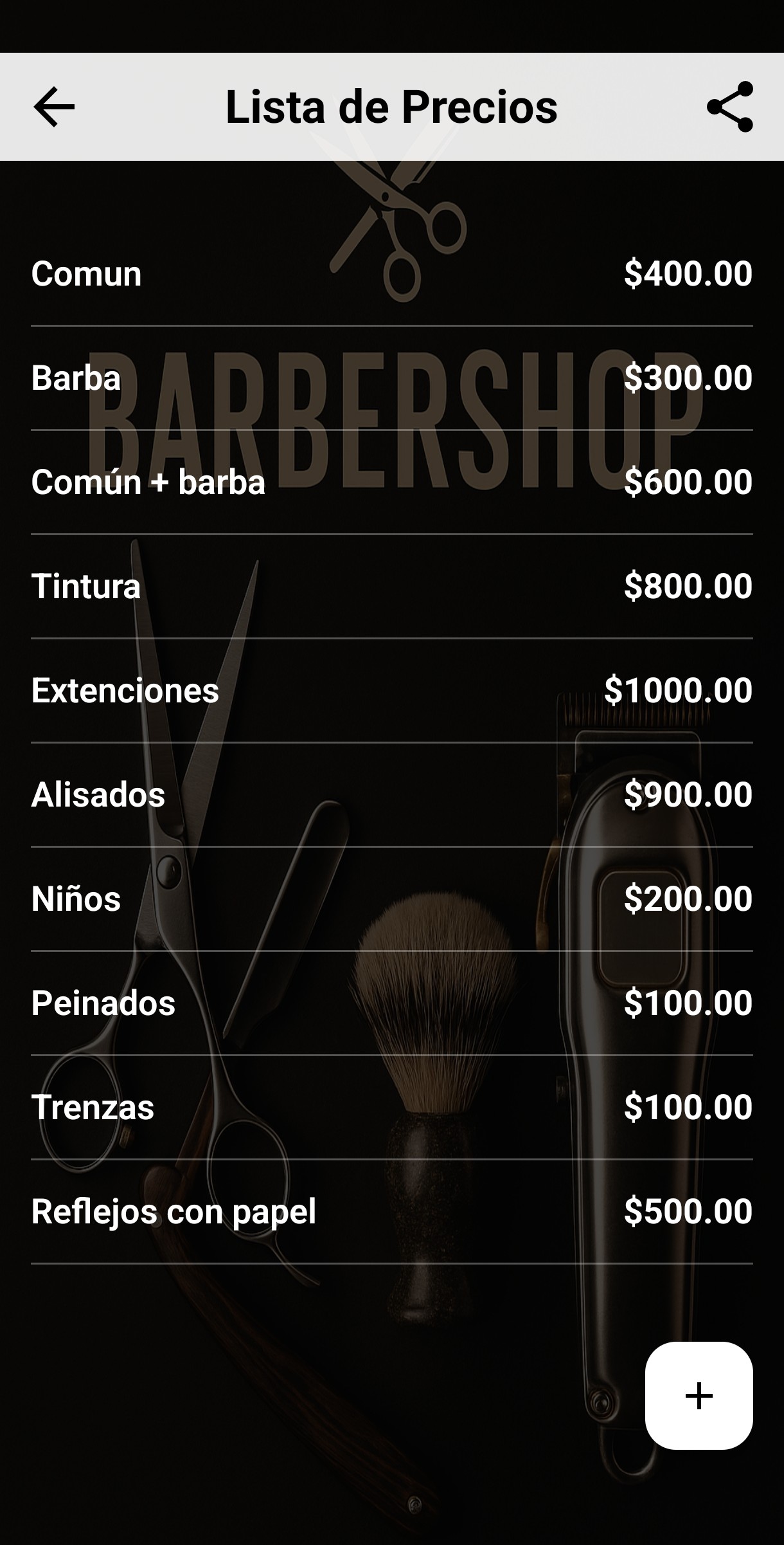 Mi Barbería captura 9