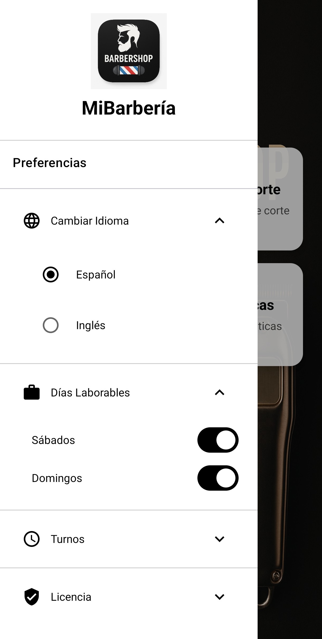 Mi Barbería captura 1